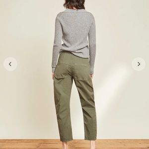 Veronica Beard Charlie Barrel jeans